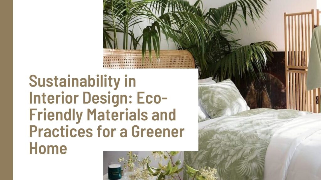 Sustainability in Interior Design